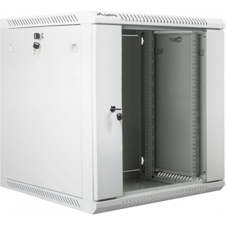 Lanberg - Rack cabinet - wall mountable - grey, RAL 7035 - 12U - 19" - 0