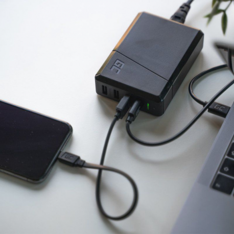 GREENCELL CHARGC01 Green Cell Power Source 75W 4-Port Charger with USB-C PD