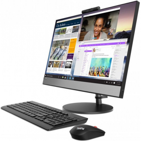 LENOVO V530 AIO/ 23.8" FHD/ I5-9400T/ 8 GB/ 256 GB SSD/ WLAN/ W10H/ 1YR ON-SITE/ EN