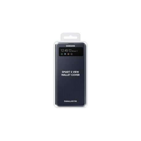 SAMSUNG A51 S View Wallet Cover Black