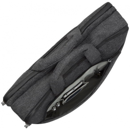 Riva Case Lantau 8831 - Notebook carrying case - eco - 15.6" - black melange - 3