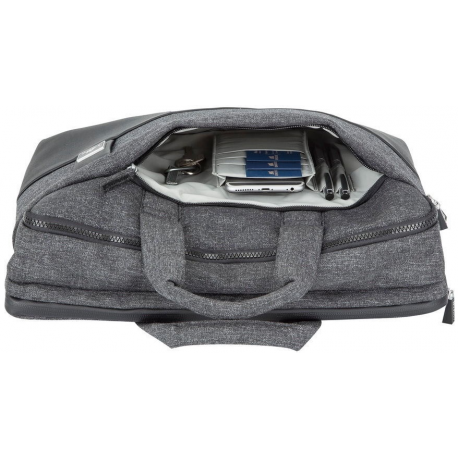 Riva Case Lantau 8831 - Notebook carrying case - eco - 15.6" - black melange - 4