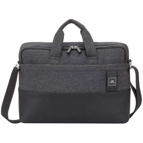 Riva Case Lantau 8831 - Notebook carrying case - eco - 15.6" - black melange - 13