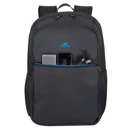 Riva Case Regent series 8069 - Notebook carrying backpack - 17.3" - black - 5