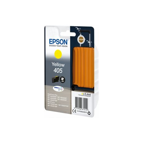 Epson 405 - 5.4 ml - yellow - original - ink cartridge - for WorkForce WF-7310, 7830, 7835, 7840; WorkForce Pro WF-3820, 3825, 4820, 4825, 4830, 7840 - 2