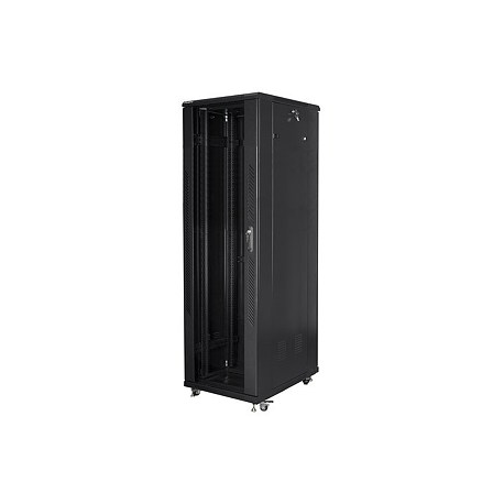 Lanberg - Rack cabinet - black, RAL 9004 - 42U - 19" - 0