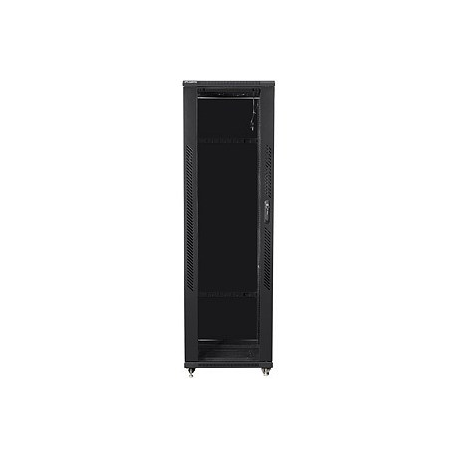 Lanberg - Rack cabinet - black, RAL 9004 - 42U - 19" - 2