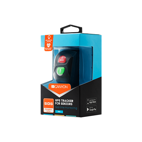 CANYON ST-01 Senior Tracker, GPS function, SOS button, IP67 waterproof, single