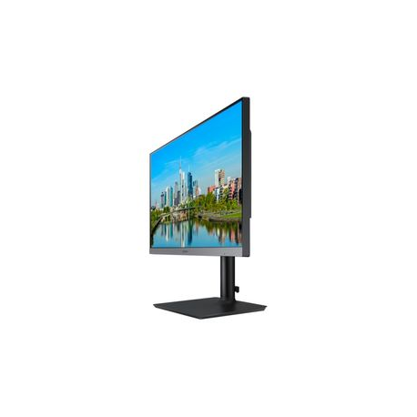 Samsung F24T650FYU - FT650 Series - LED monitor - 24" - 1920 x 1080 Full HD (1080p) - IPS - 250 cd / m² - 1000:1 - 5 ms - HDMI, DVI, DisplayPort - speakers - dark grey / blue - 6