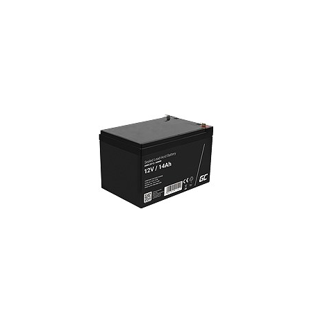 Green Cell - UPS battery - 1 x Sealed Lead Acid (SLA) 14 Ah - black - 0