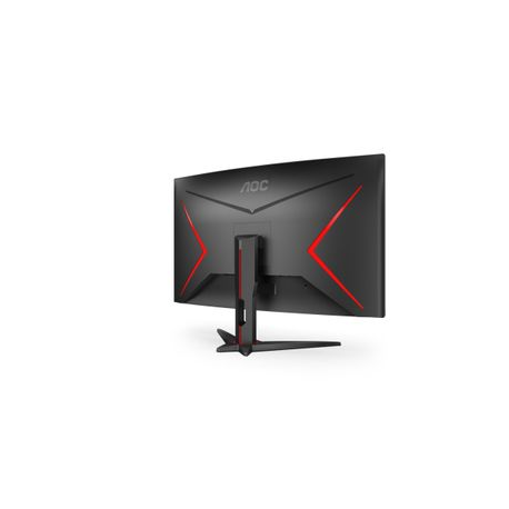 AOC Gaming C32G2ZE/BK - LED monitor - curved - 32" (31.5" viewable) - 1920 x 1080 Full HD (1080p) @ 240 Hz - VA - 300 cd/m² - 3000:1 - 1 ms - 2xHDMI, DisplayPort - black - 4