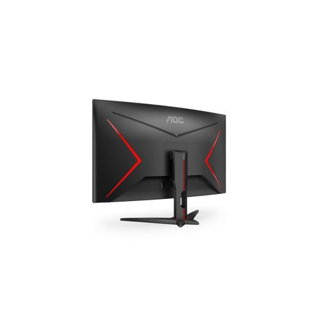 AOC Gaming C32G2ZE/BK - LED monitor - curved - 32" (31.5" viewable) - 1920 x 1080 Full HD (1080p) @ 240 Hz - VA - 300 cd/m² - 3000:1 - 1 ms - 2xHDMI, DisplayPort - black - 5