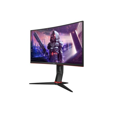 AOC C24G2U/BK 23.8inch 1920x1080 VA Curved 130MM 165Hz 1MS MPRT FreeSync Premium USB HUB SPEAKERS DPx1 HDMIx2 VESA 100x100 GAMIN