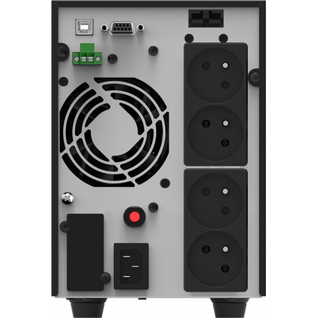 PowerWalker VFI 2000 AT FR - UPS - AC 80-300 V - 1800 Watt - 2000 VA - 9 Ah - RS-232, USB - output connectors: 4 - 2