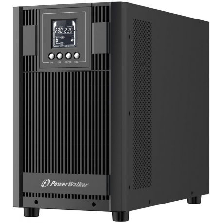 PowerWalker VFI 3000 AT FR - UPS - AC 80-300 V - 2700 Watt - 3000 VA - 9 Ah - RS-232, USB - output connectors: 5 - 0