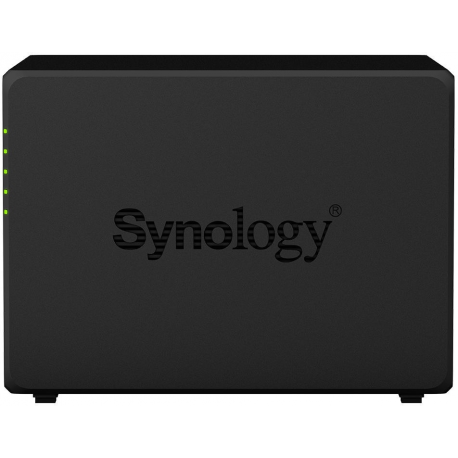 Synology Disk Station DS920+ - NAS server - 4 bays - SATA 6Gb / s  /  eSATA - RAID 0, 1, 5, 6, 10, JBOD - RAM 4 GB - Gigabit Ethernet - iSCSI support - 2