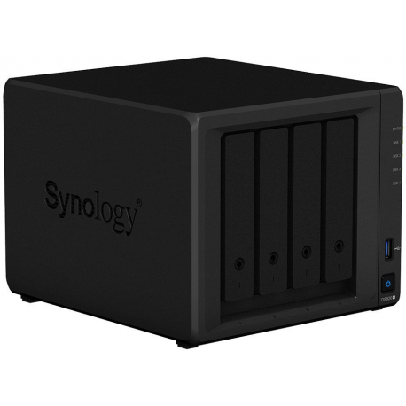 Synology Disk Station DS920+ - NAS server - 4 bays - SATA 6Gb / s  /  eSATA - RAID 0, 1, 5, 6, 10, JBOD - RAM 4 GB - Gigabit Ethernet - iSCSI support - 5
