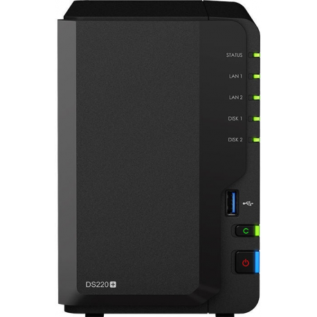 NAS STORAGE TOWER 2BAY/NO HDD USB3 DS220+ SYNOLOGY
