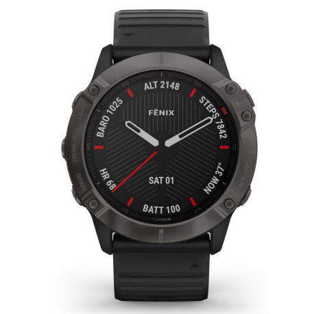 SMARTWATCH FENIX 6X SAPPHIRE/C.GREY/BK 010-02157-11 GARMIN