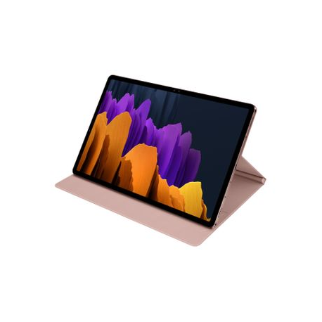 Samsung Book Cover EF-BT870 - Flip cover for tablet - mystic bronze - for Galaxy Tab S7 - 2