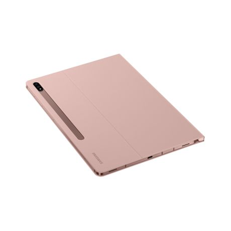 Samsung Book Cover EF-BT870 - Flip cover for tablet - mystic bronze - for Galaxy Tab S7 - 8