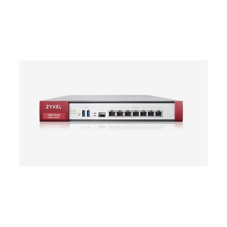 ZYXEL USG FLEX FIREWALL 10/100/1000, 2*WAN, 4*LAN/DMZ PORTS, 1*SFP, 2*USB (DEVICE ONLY)