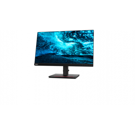 Lenovo ThinkVision T23i-20 - LED monitor - 23" - 1920 x 1080 Full HD (1080p) @ 60 Hz - IPS - 250 cd / m² - 1000:1 - 4 ms - HDMI, VGA, DisplayPort - raven black - 9