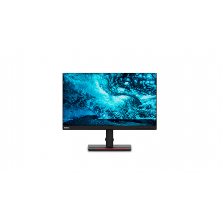 Lenovo ThinkVision T23i-20 - LED monitor - 23" - 1920 x 1080 Full HD (1080p) @ 60 Hz - IPS - 250 cd / m² - 1000:1 - 4 ms - HDMI, VGA, DisplayPort - raven black - 12