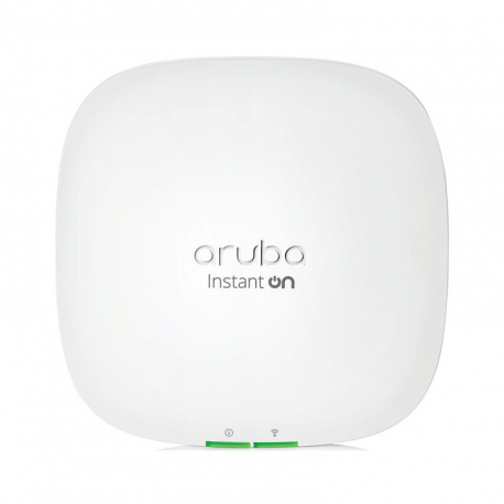 HPE Aruba Instant ON AP22 (RW) - Radio access point - Bluetooth, Wi-Fi 6 - 2.4 GHz, 5 GHz - wall  /  ceiling mountable - 0
