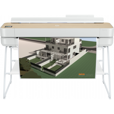 HP DesignJet Studio - 36" large-format printer - colour - ink-jet - A0, ANSI D, Roll (91.4 cm x 45.7 m) - 2400 x 1200 dpi - up to 0.42 min / page (mono) / up to 0.42 min / page (colour) - USB 2.0, LAN, Wi-Fi - 7