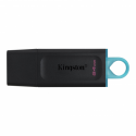 Kingston DataTraveler Exodia - USB flash drive - 64 GB - USB 3.2 Gen 1 - black with teal