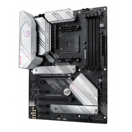 ASUS ROG STRIX B550-A GAMING - Motherboard - ATX - Socket AM4 - AMD B550 Chipset - USB-C Gen2, USB 3.2 Gen 1, USB 3.2 Gen 2 - 2.5 Gigabit LAN - onboard graphics (CPU required) - HD Audio (8-channel) - 1