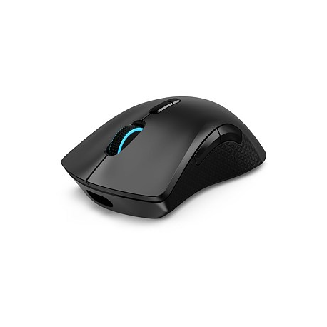 Lenovo Legion M600 Gaming Mouse - Mouse - right and left-handed - optical - 8 buttons - wireless, wired - Bluetooth, 2.4 GHz, USB 2.0 - USB wireless receiver - black, iron grey - for IdeaCentre 5 14; IdeaCentre Gaming 5 17; Legion 5 15; 5 Pro 16; T7 34; V15; V15 G2 ITL - 2