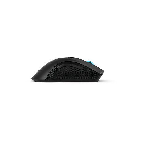 Lenovo Legion M600 Gaming Mouse - Mouse - right and left-handed - optical - 8 buttons - wireless, wired - Bluetooth, 2.4 GHz, USB 2.0 - USB wireless receiver - black, iron grey - for IdeaCentre 5 14; IdeaCentre Gaming 5 17; Legion 5 15; 5 Pro 16; T7 34; V15; V15 G2 ITL - 3