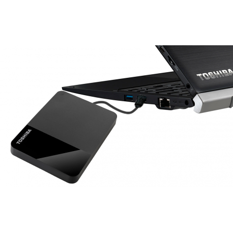 Toshiba Canvio Ready - Hard drive - 4 TB - external (portable) - 2.5" - USB 3.2 Gen 1 - black - 1