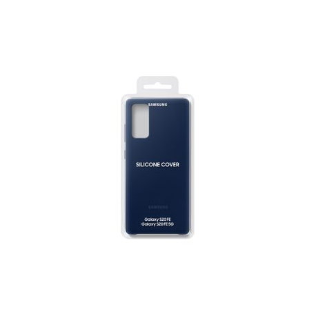 Samsung Silicone Cover EF-PG780 - Back cover for mobile phone - silicone - navy - for Galaxy S20 FE, S20 FE 5G - 6