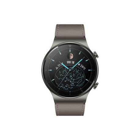 HUAWEI WATCH GT 2 PRO, TITANIUM, GREY STRAP
