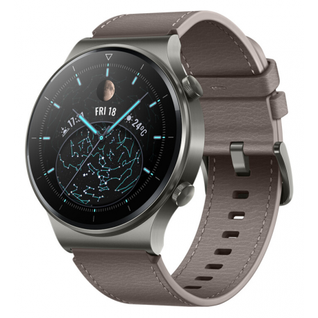 HUAWEI WATCH GT 2 PRO, TITANIUM, GREY STRAP