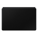 Samsung Book Cover Keyboard EF-DT870 - Keyboard and folio case - with touchpad - POGO pin - black - for Galaxy Tab S7