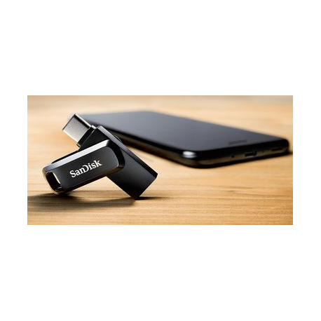 SanDisk Ultra Dual Drive Go - USB flash drive - 32 GB - USB 3.1 Gen 1  /  USB-C - 9