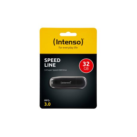Intenso Speed Line - USB flash drive - 32 GB - USB 3.0 - black - 2