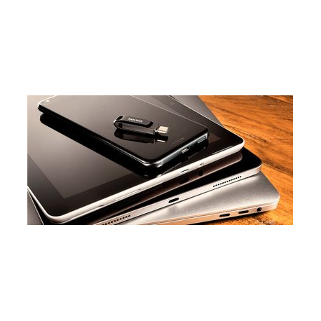 SanDisk Ultra Dual Drive Go - USB flash drive - 64 GB - USB 3.1 Gen 1 / USB-C - 5