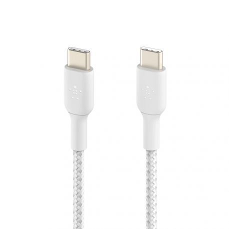 Belkin BOOST CHARGE - USB cable - USB-C (M) to USB-C (M) - 1 m - white - 1