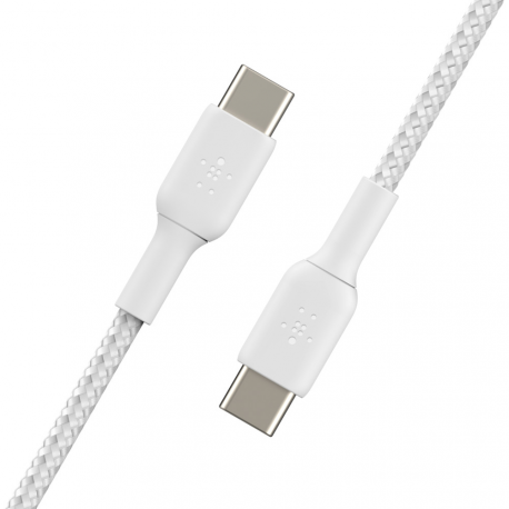 Belkin BOOST CHARGE - USB cable - USB-C (M) to USB-C (M) - 1 m - white - 4