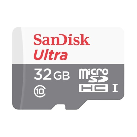 SanDisk Ultra - Flash memory card - 32 GB - Class 10 - microSDHC UHS-I - 0