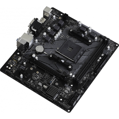 Mainboard|ASROCK|AMD B550|SAM4|MicroATX|1xPCI-Express 3.0 1x|1xM.2|1xPCI-Express 4.0 16x|Memory DDR4|Memory slots 2|1x15pin D-su