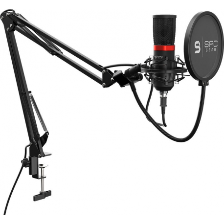 SPC Gear SM950 - Microphone - USB - black - 0