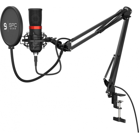 SPC Gear SM950 - Microphone - USB - black - 1