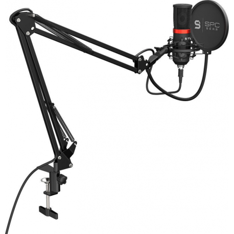SPC Gear SM950 - Microphone - USB - black - 3