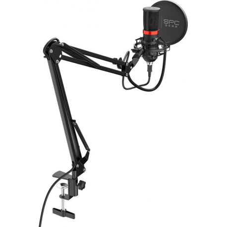 SPC Gear SM950 - Microphone - USB - black - 4